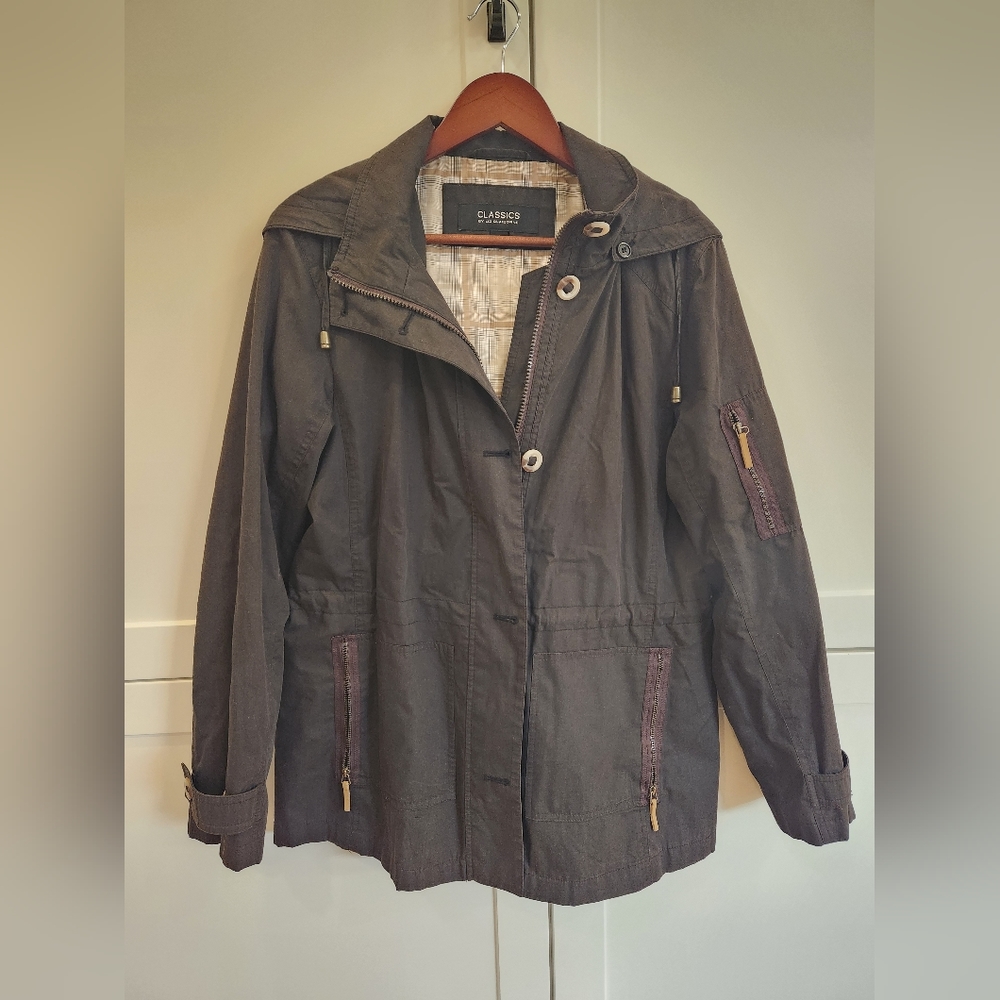 Black Liz Claiborne fall jacket